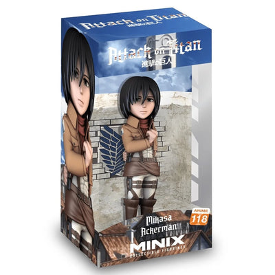 Minix L'Attaque des Titans - Figurine en vinyle Mikasa Ackerman