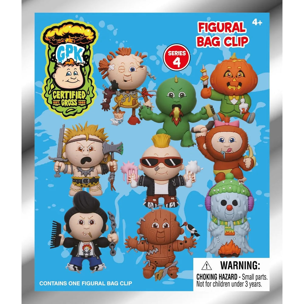 Garbage Pail Kids Series 4 Mystery 3D Foam Bag Clip