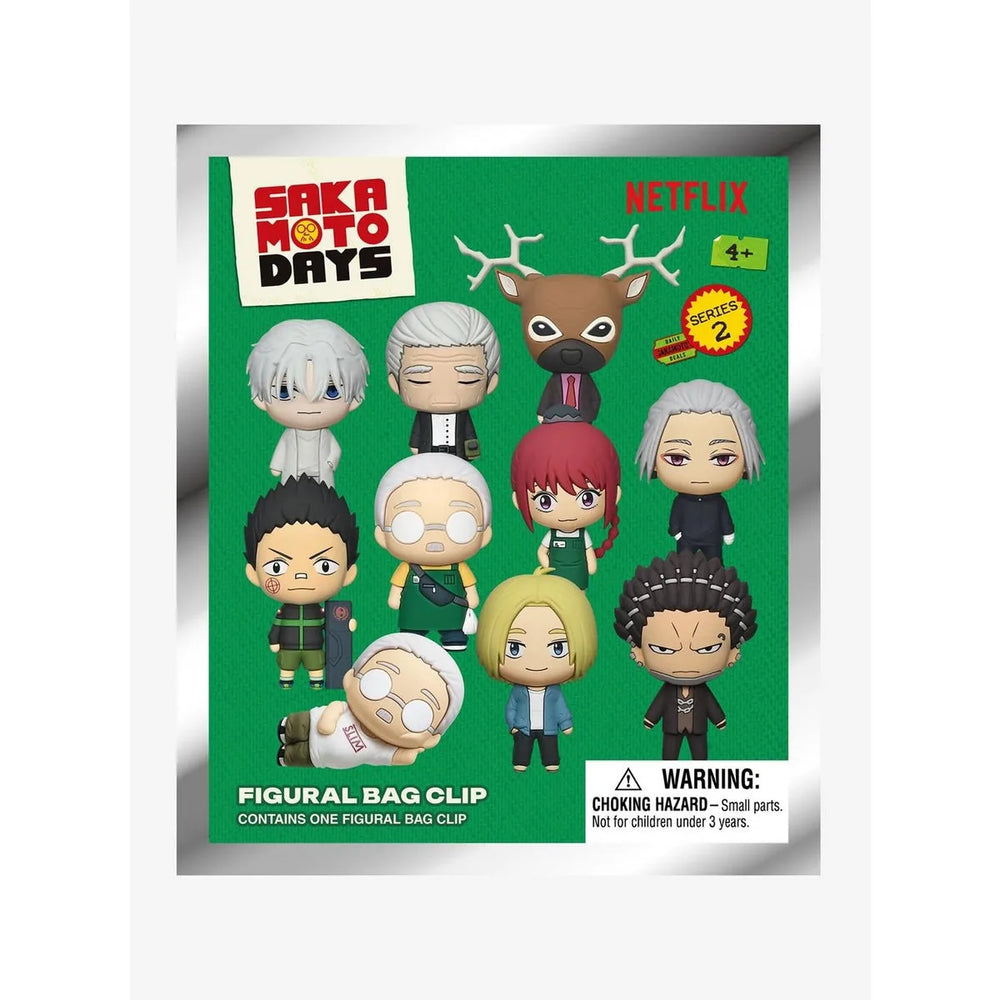 Sakamoto Days Série 2 Porte-clés Mousse Mystère 3D