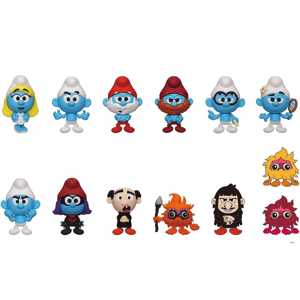 The Smurfs Movie Mystery 3D Foam Bag Clip