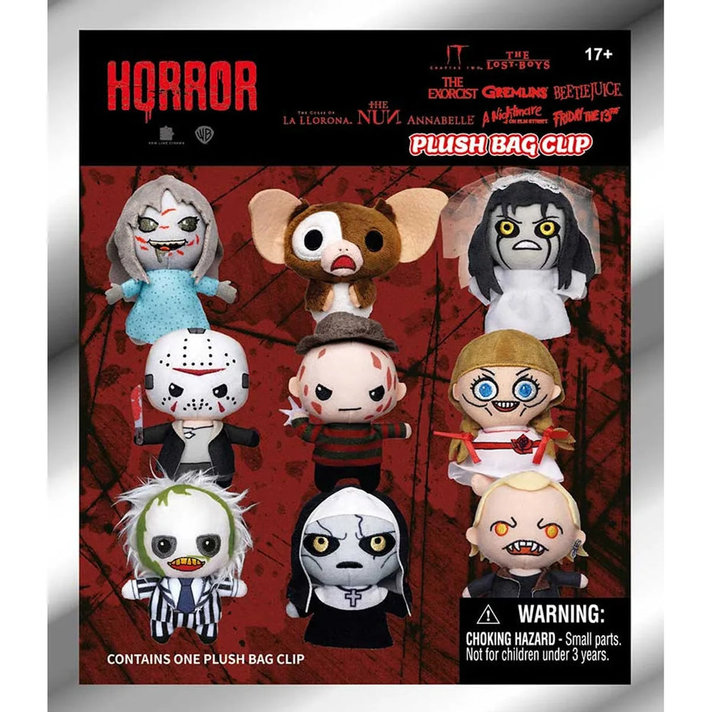 Attache-sac mystère en peluche horreur Warner Bros