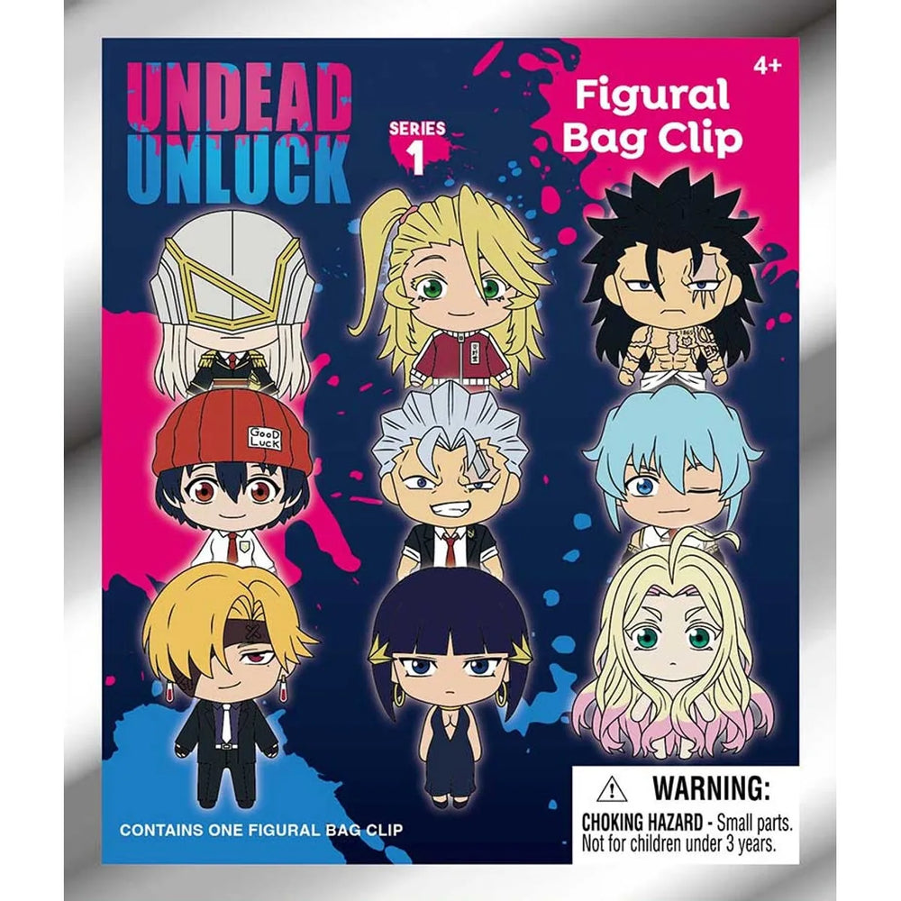 Undead Unluck Série 1 : Attache-clés mystère en mousse 3D