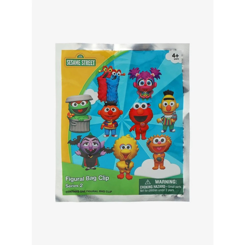 Sesame Street Series 2 Mystery 3D Foam Bag Clip