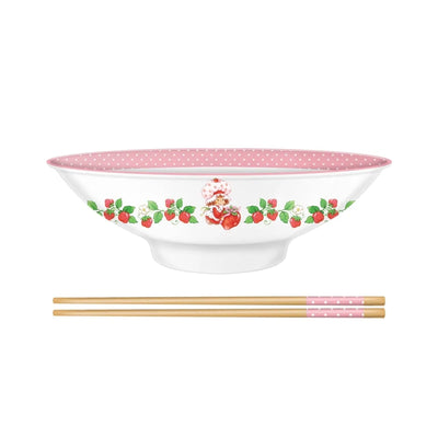 Strawberry Shortcake Vintage Berries 30oz Ceramic Ramen Bowl