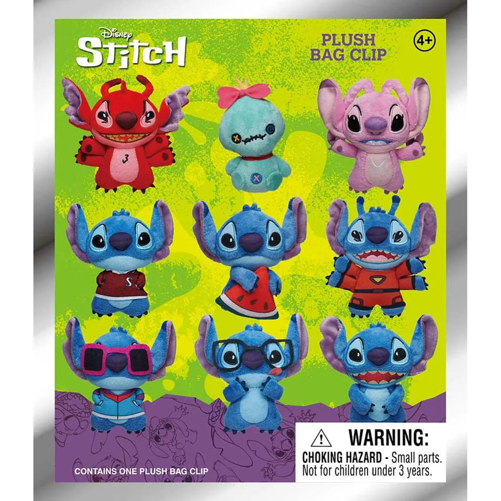 Disney Lilo & Stitch Mystery Plush Bag Clip