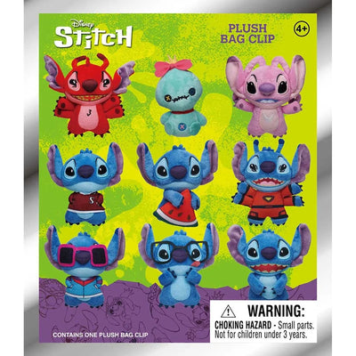 Disney Lilo & Stitch Sac Mystère à Clipser en Peluche