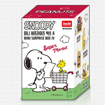 Scène mystère Supermarché Snoopy en blocs miniatures Peanuts