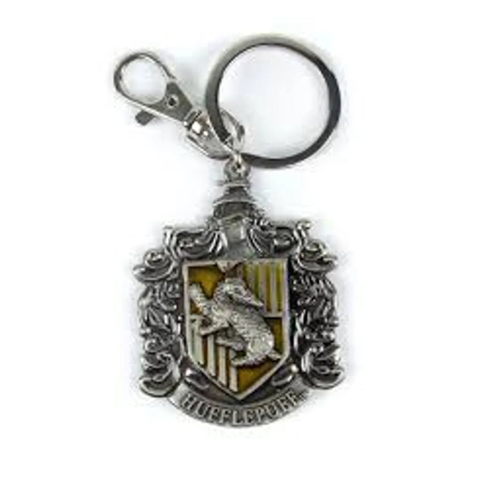 Harry Potter - Porte-clés en étain aux couleurs de Poufsouffle