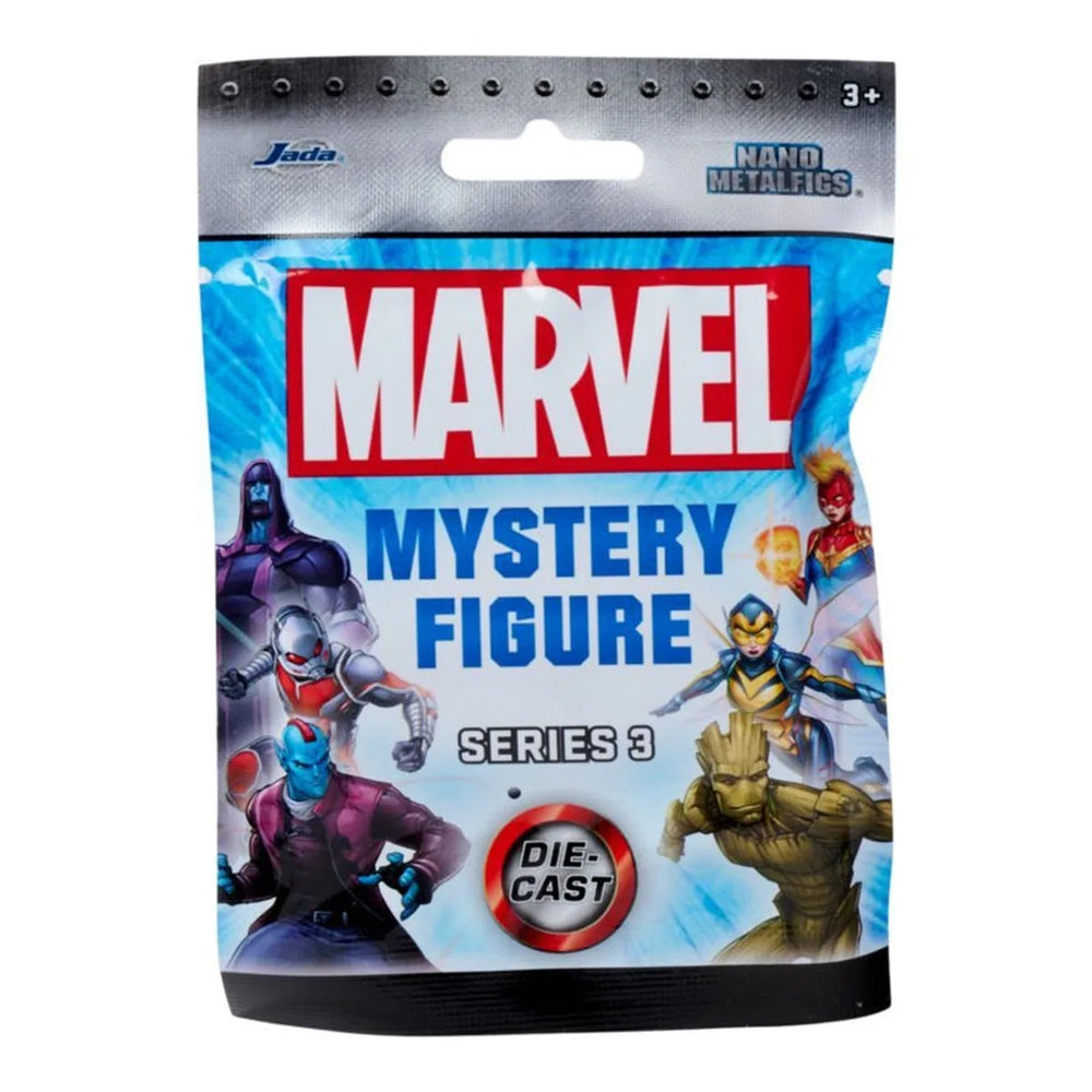 Figurine mystère Jada Marvel Nano Metalfigs, série 3