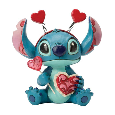 Disney Lilo & Stitch - Stitch Saint-Valentin "Fou de toi" par Jim Shore