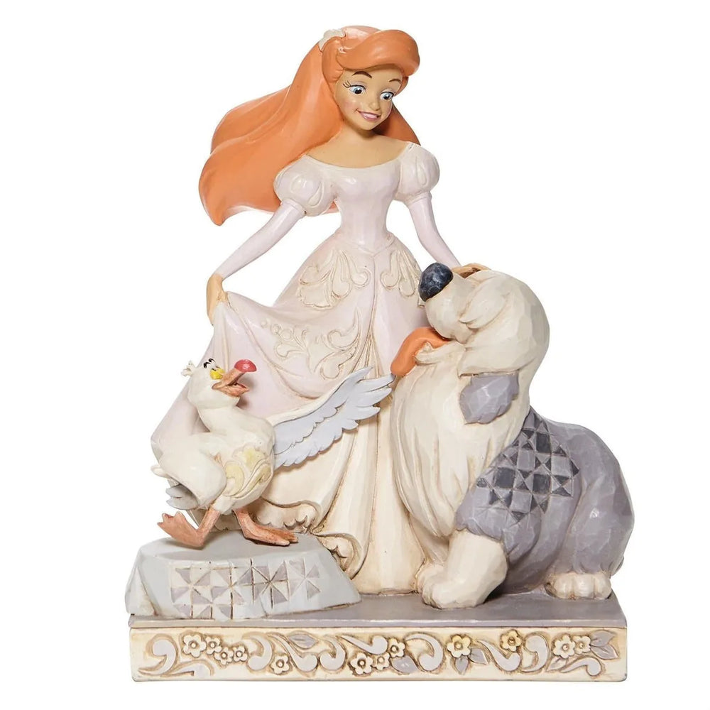 Disney La Petite Sirène - Ariel avec Max et Polochon « Sirène pleine d'entrain » par Jim Shore