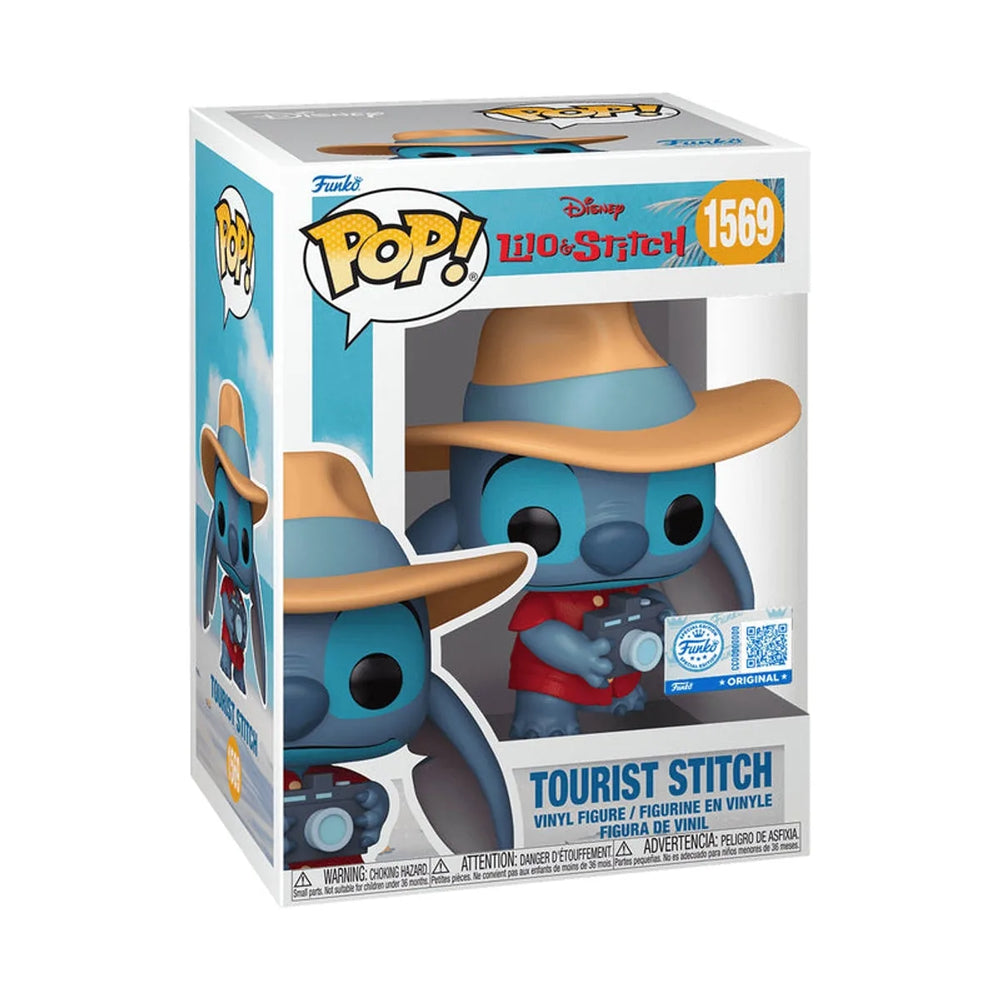 POP! Disney Lilo & Stitch - Stitch Touriste Funko Exclusif