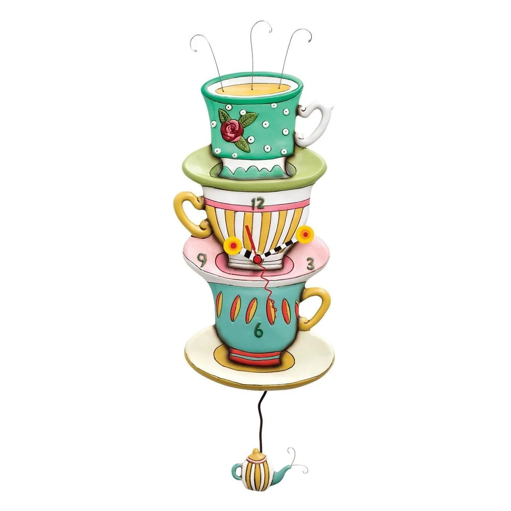 Horloge "Spot of Tea" par Allen Designs