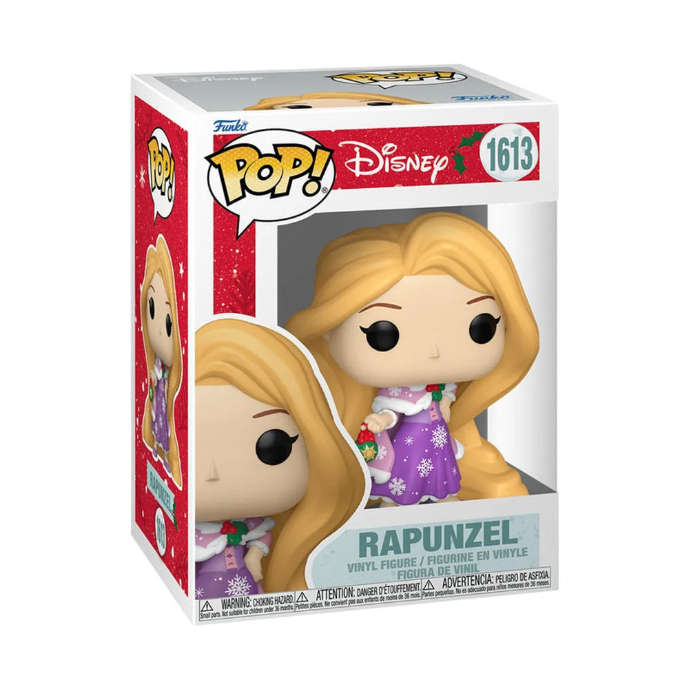 POP! Disney Princesse des Fêtes - Raiponce de Raiponce (Tenue d'hiver)