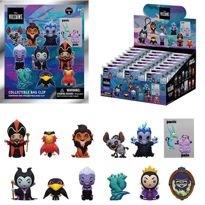 Disney Villains Série 4 Porte-clés Mystère en Mousse 3D