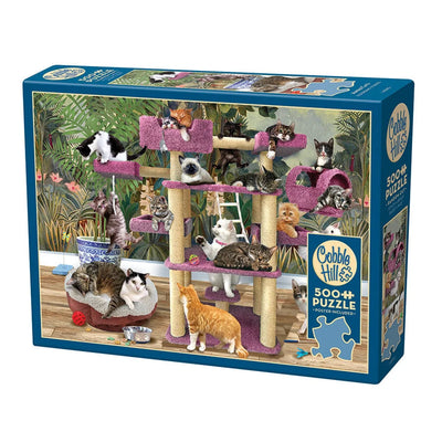 Puzzle Cobble Hill Jungle Cats 500 mc