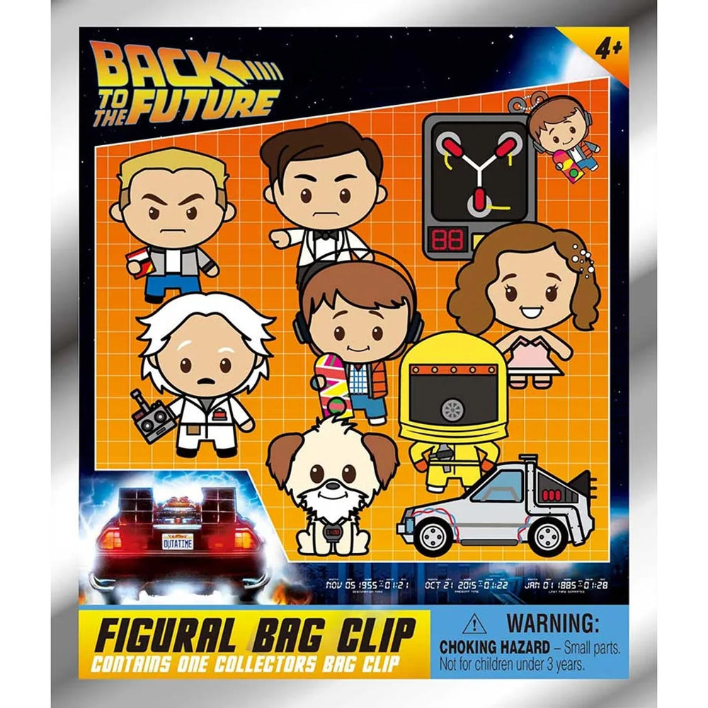Back To The Future 40e Anniversaire Attache-sac mystère 3D en mousse