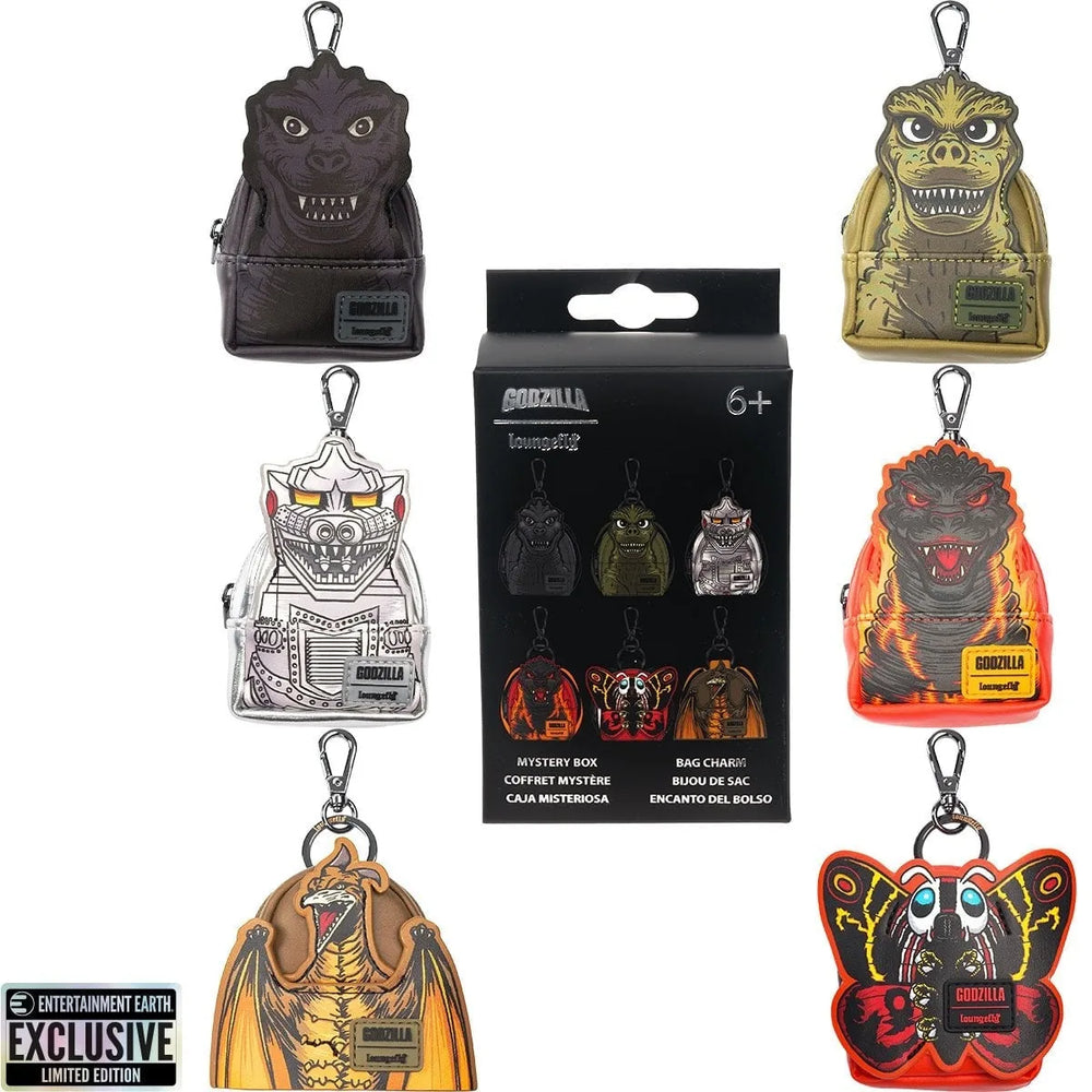 Mini-sac à dos mystère Loungefly Godzilla, exclusivité EE