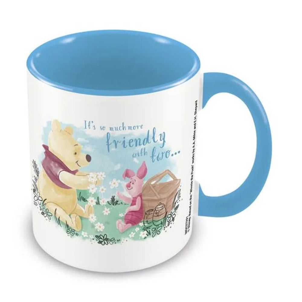 Tasse Disney Winnie l'Ourson "Friendly with Two" de 11 oz