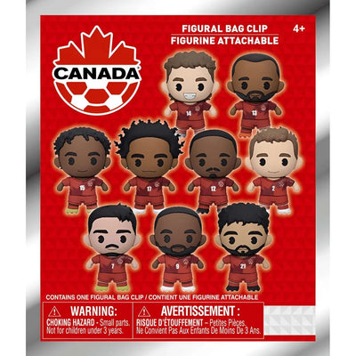 2026 World Cup Team Canada Mystery 3D Foam Bag Clip