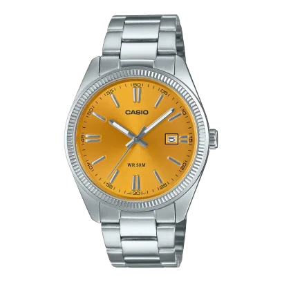 CASIO Vintage Yellow Stainless Steel | MTP1302D-9AVT