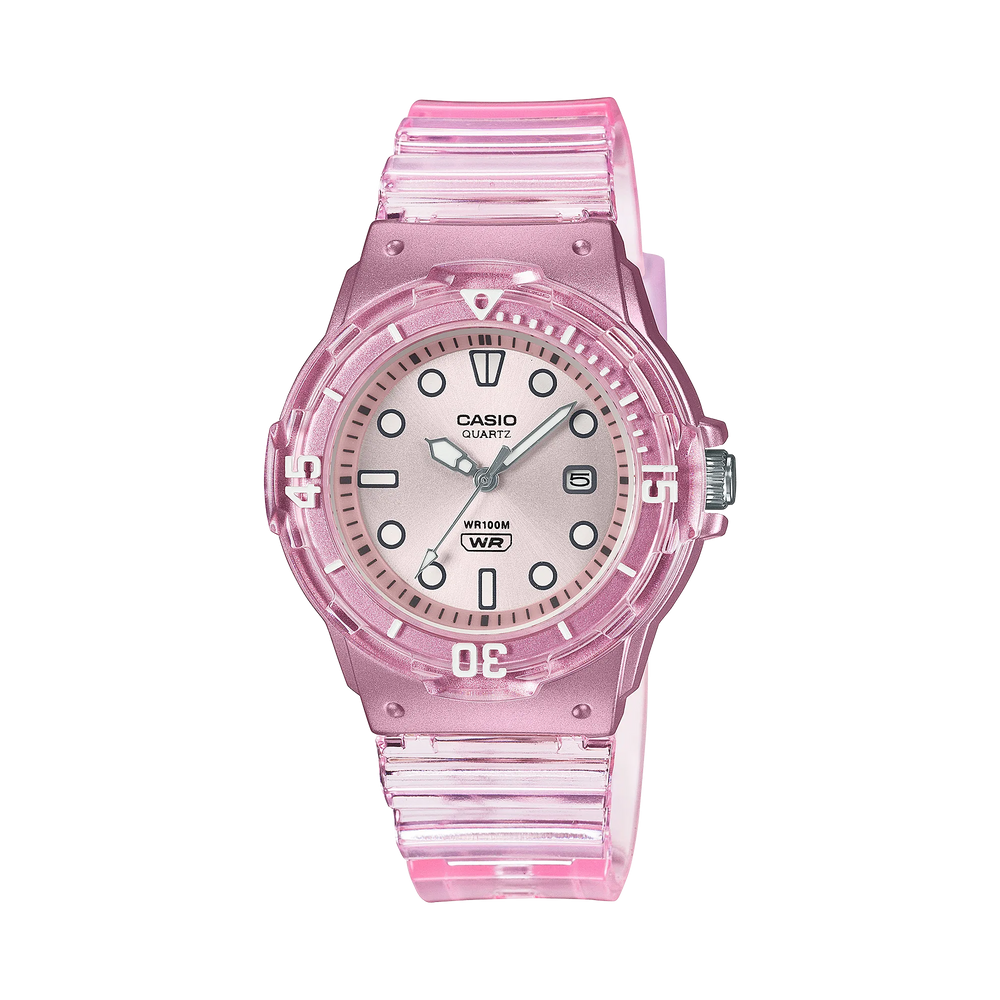 CASIO Core Quartz Lunette Rotative Sport Analogique Rose | LRW200HS-4EV