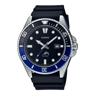 CASIO Analog Bleu et Noir | MDV106B-1A1V