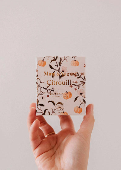 Citrouille – Bougie réutilisable en cire de soya