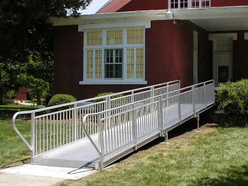 Woolwich A-Com 16 ft Modular Wheelchair Ramp | 5 ft 4 in Landing Canada