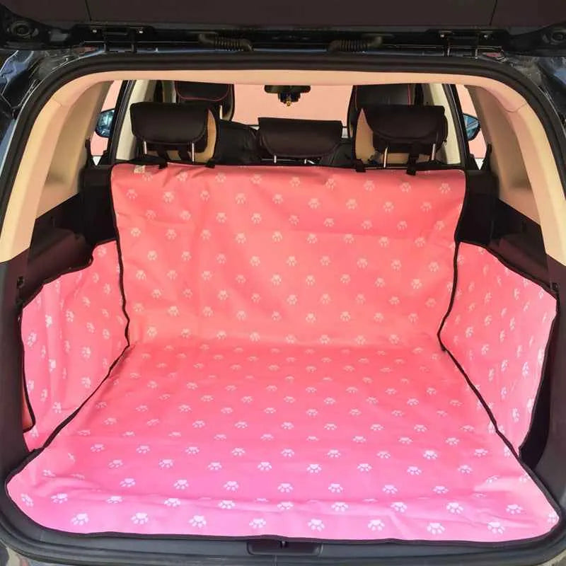 Housse de siège de voiture pour chien – Tapis de voyage imperméable en Oxford avec harnais de sécurité