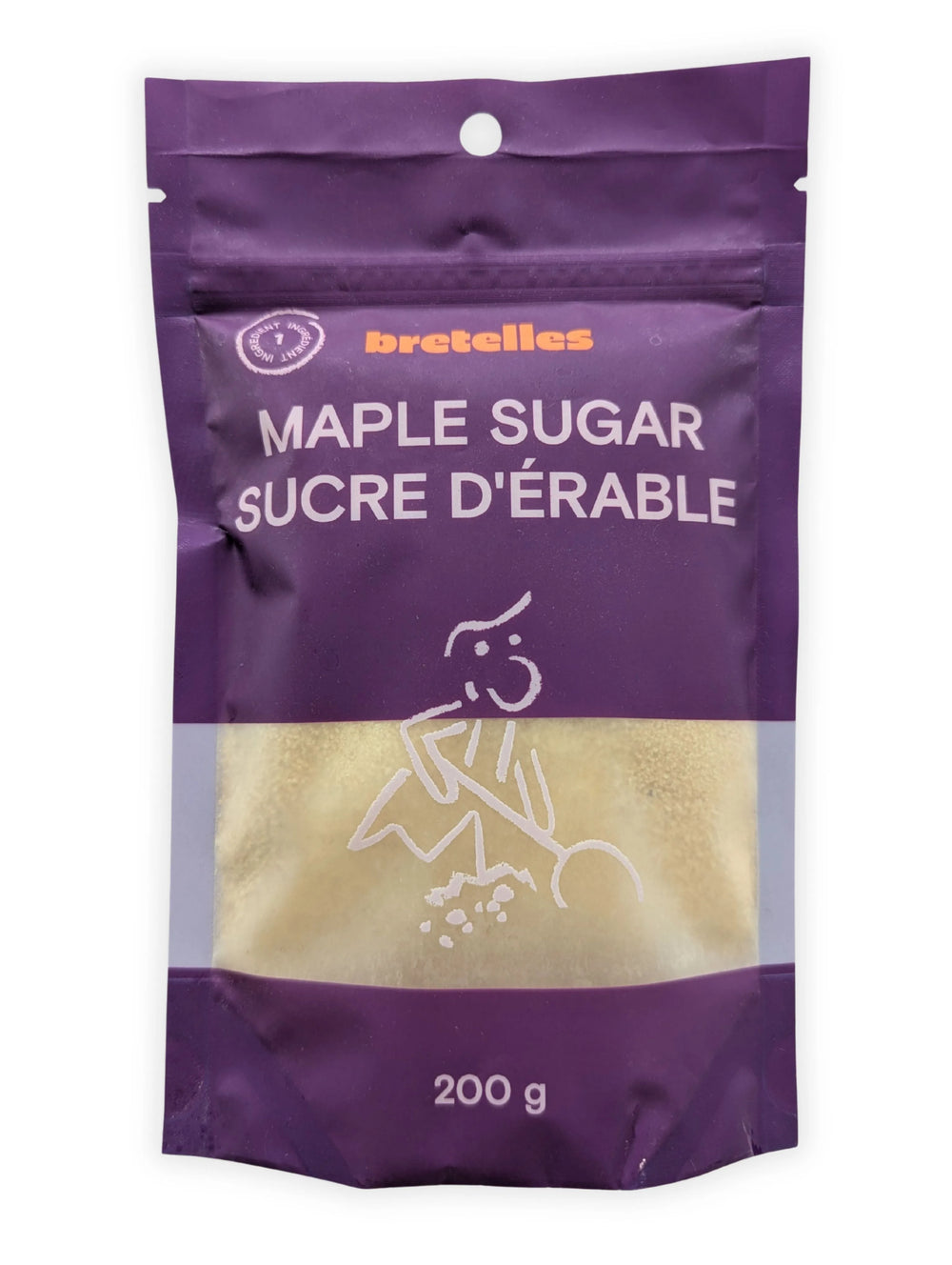 Sucre d'érable canadien fin - 200 g