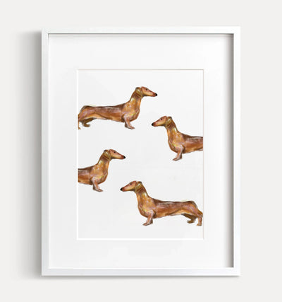 Dachshund Art Print