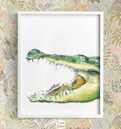 Art de nurserie : Alligator
