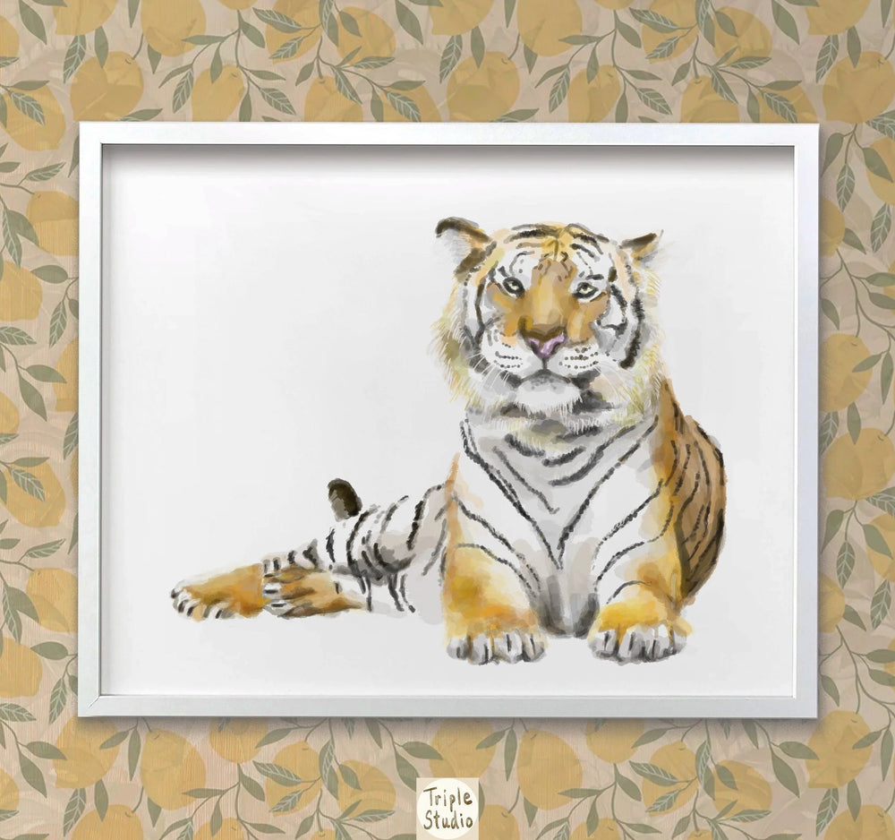 Tirage d'art : Tigre