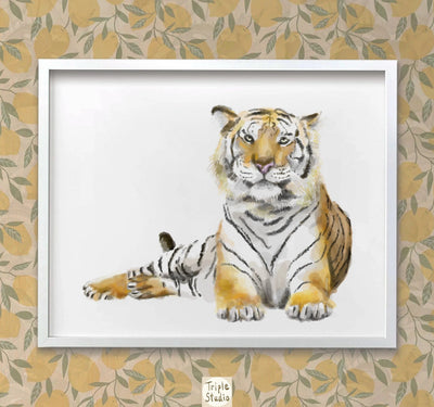 Tirage d'art : Tigre