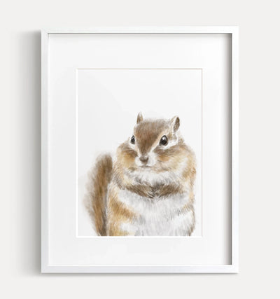 Chipmunk Art Print