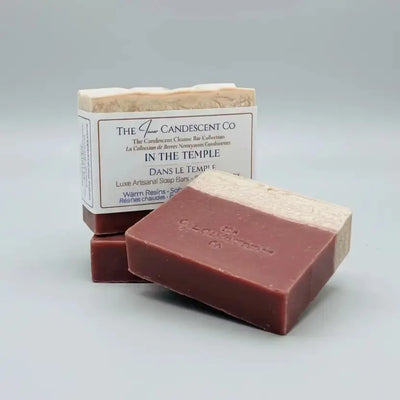 Au Temple | Savon Artisanal Ambre, Résines et Patchouli