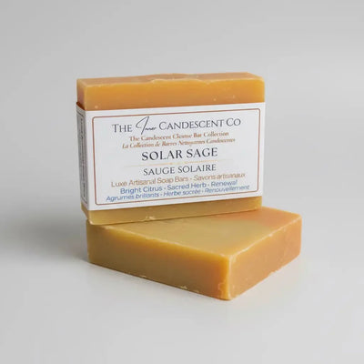 Solar Sage | Savon Artisanal aux Huiles Essentielles d'Agrumes et d'Herbes
