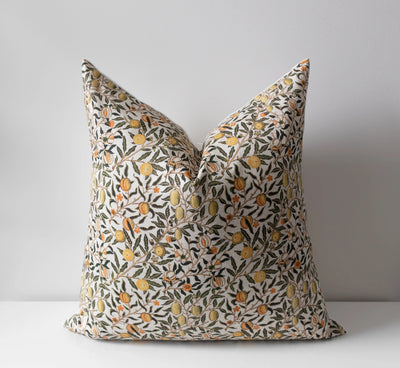 Leilani | Housse de coussin Fleur de Citron