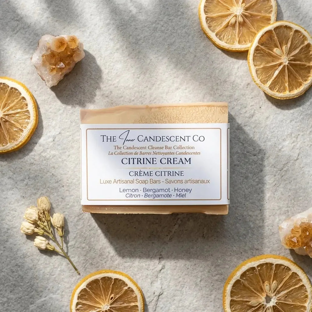 Citrine Cream | Savon artisanal au citron crémeux et agrumes