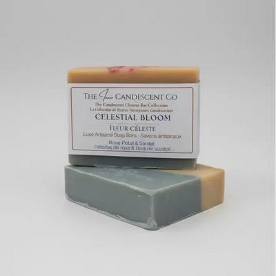 Celestial Bloom | Rose, Santal & Amber Handmade Soap Bar
