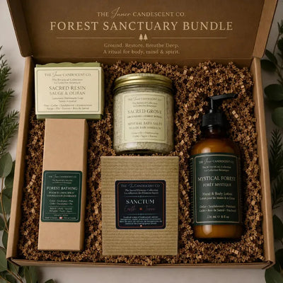 SACRED FOREST SANCTUARY BUNDLE | Forest Bath & Body Gift Set