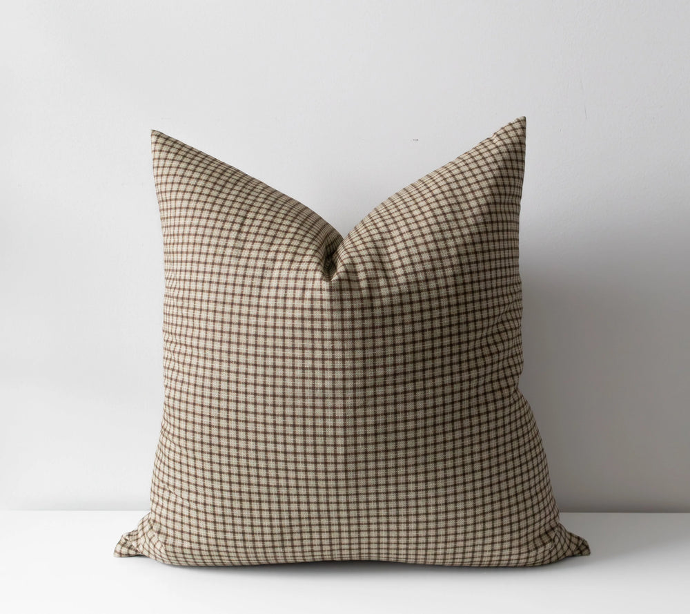 Elliott | Housse de coussin décoratif à carreaux