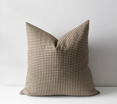 Elliott | Housse de coussin décoratif à carreaux