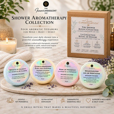 LA COLLECTION DE PASTILLES POUR DOUCHE D'AROMATHÉRAPIE
