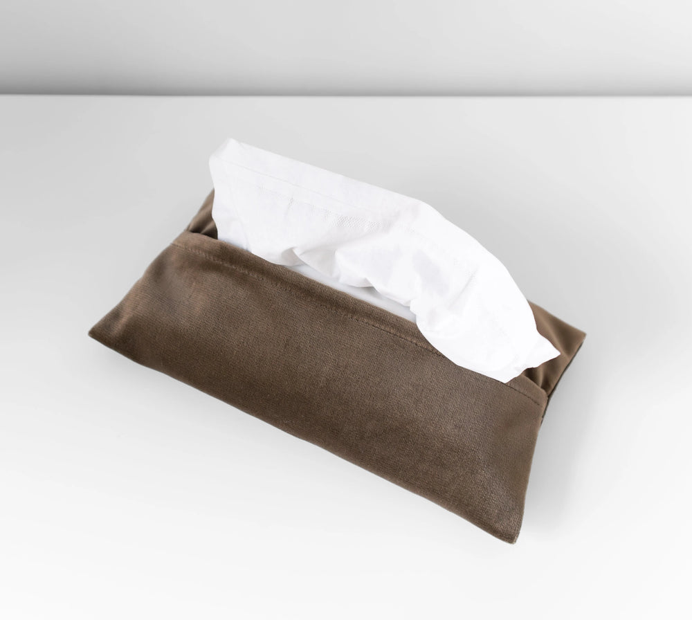Porte-mouchoirs en tissu | Olive