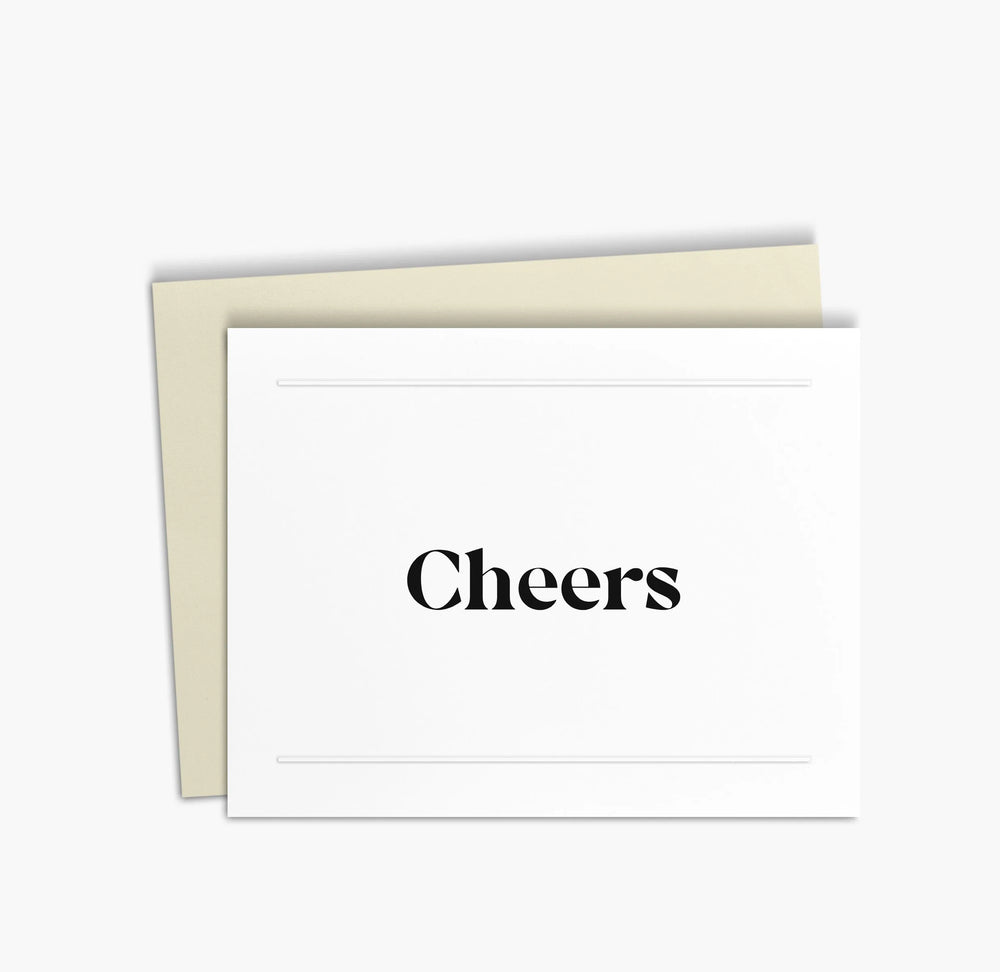 Carte de vœux « Santé ! » | Carte de célébration simple