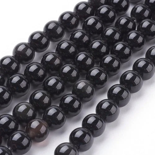 Rainbow Obsidian Gemstone Bead