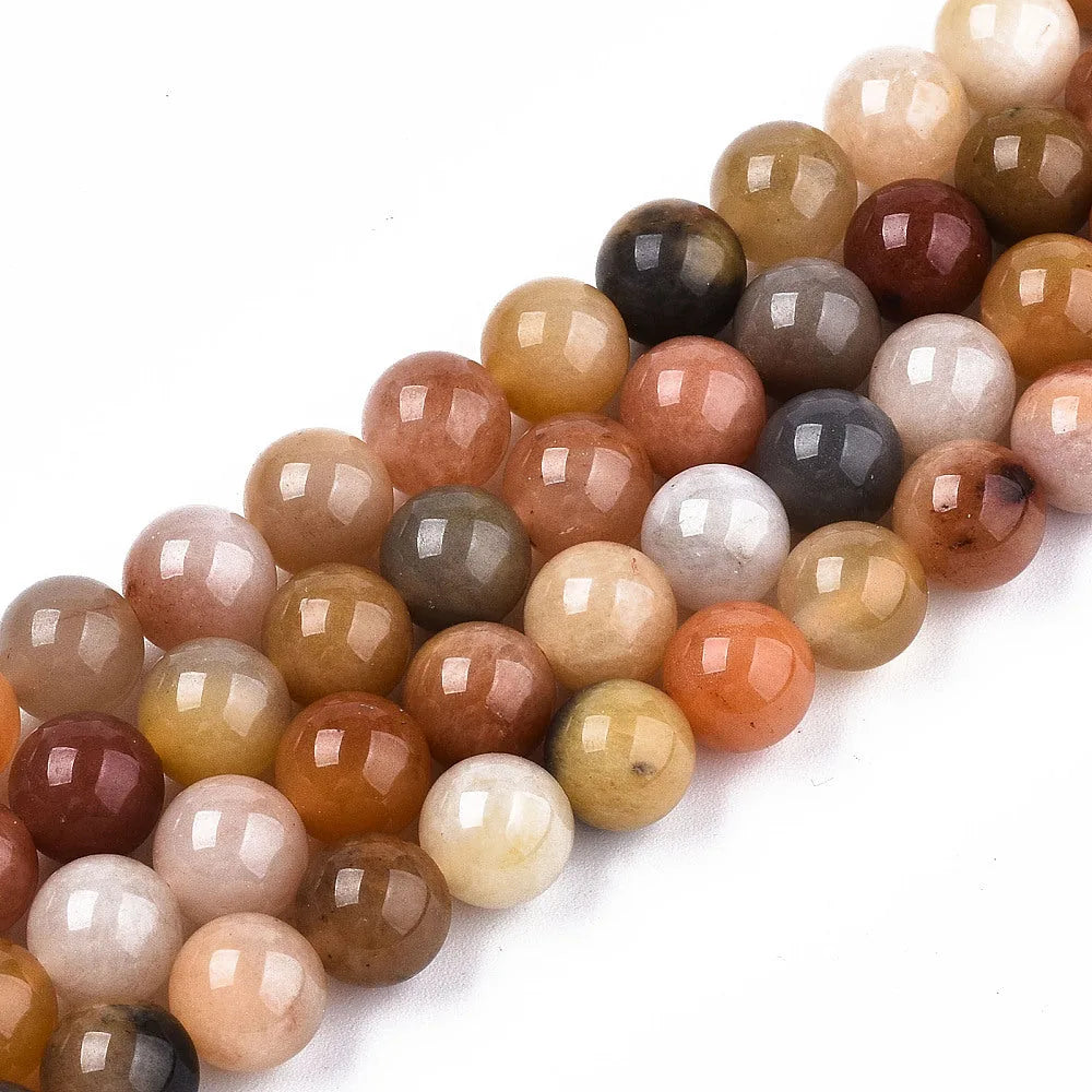 Silk Jade Gemstone Bead
