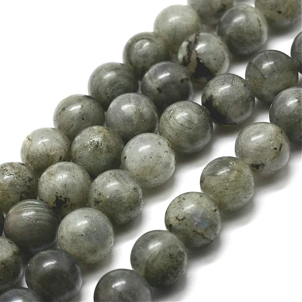 Perle de labradorite de qualité B